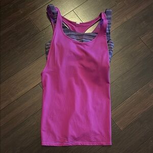 Lululemon tank with built in sports bra